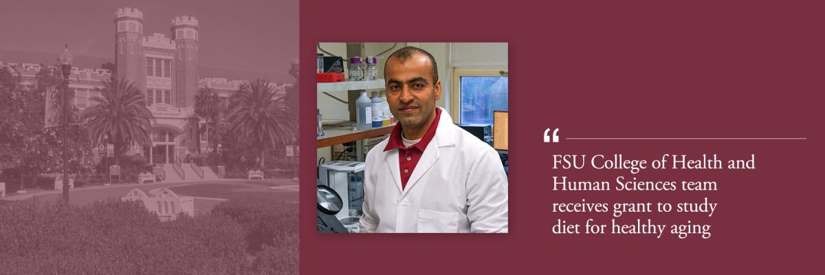 FSU College of Health and Human Sciences team receives grant to study diet for healthy aging