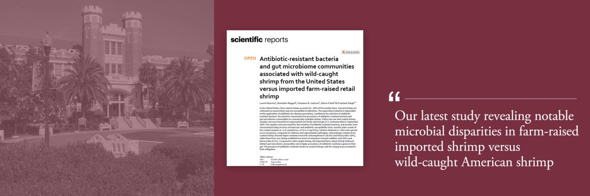 Antibiotic-resistant bacteria and gut microbiome communities associated with wild-caught shrimp from the United States versus imported farm-raised retail shrimp