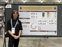 Ian and Katelyn presented their research works at the ASN 2023 conference (July.2023)